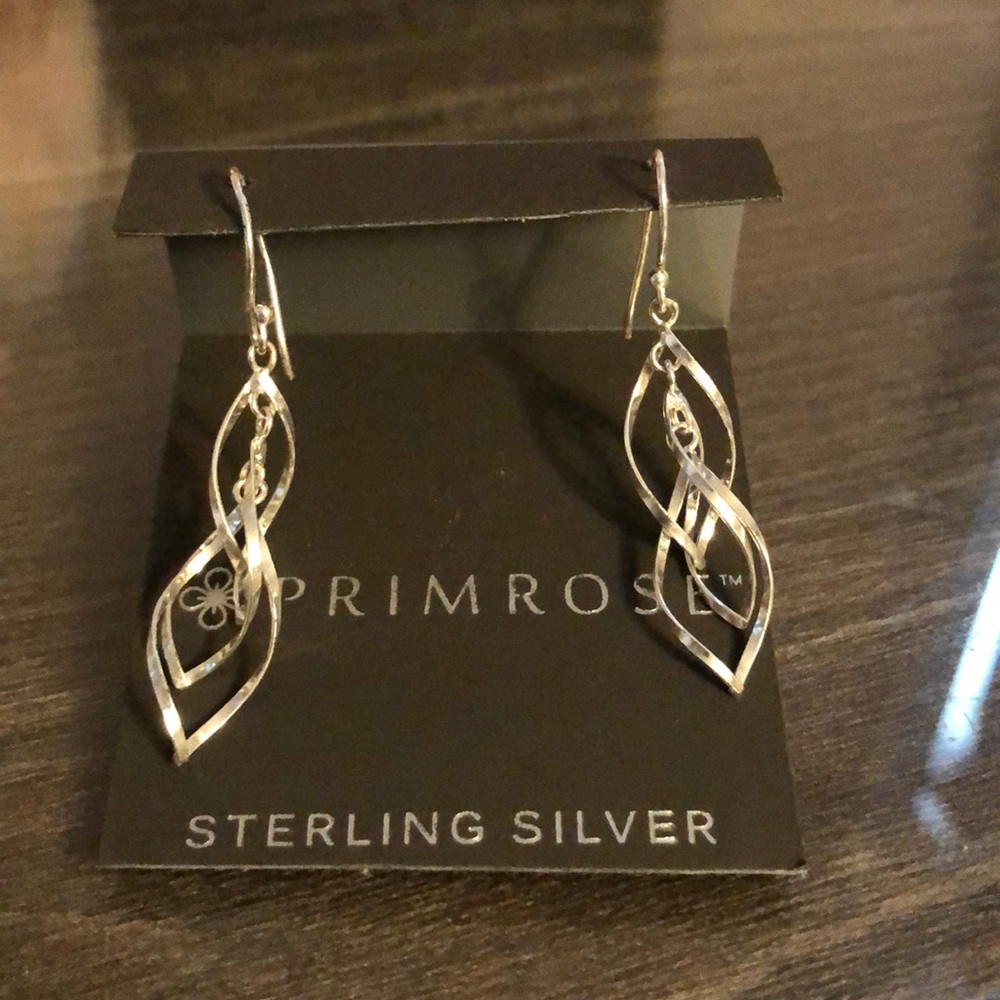 Sterling Silver Drop Earrings